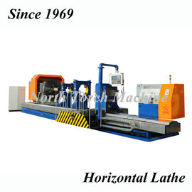 Horizontal Metal Turning Lathe Stable Running Reasonable Structure
