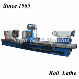 Horizontal Roll Turning Lathe Machine , High Speed Precision Lathe For Steel Roll